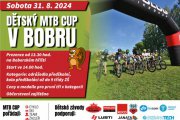 DĚTSKÝ MTB CUP V BOBRU 31. 8. 2024